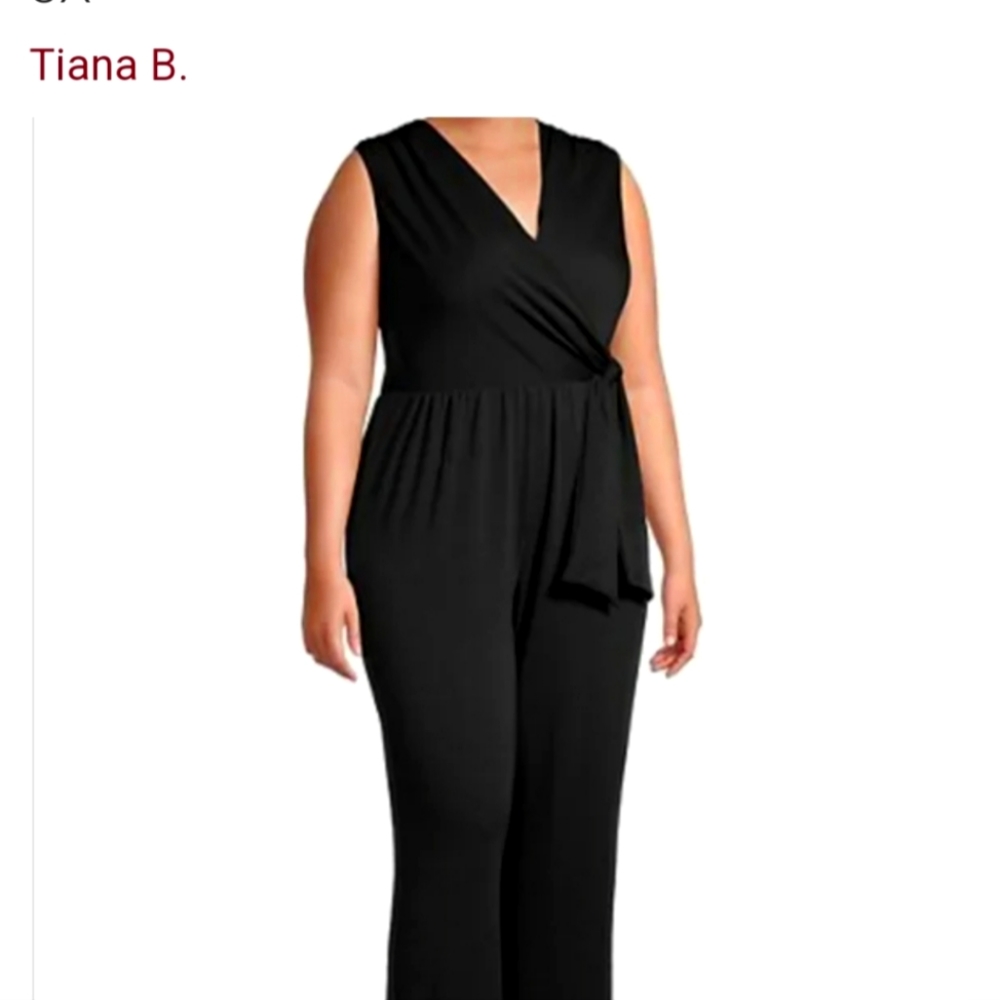 Women’s Tiana B Dressy One Piece Jumpsuit Sz 3X
